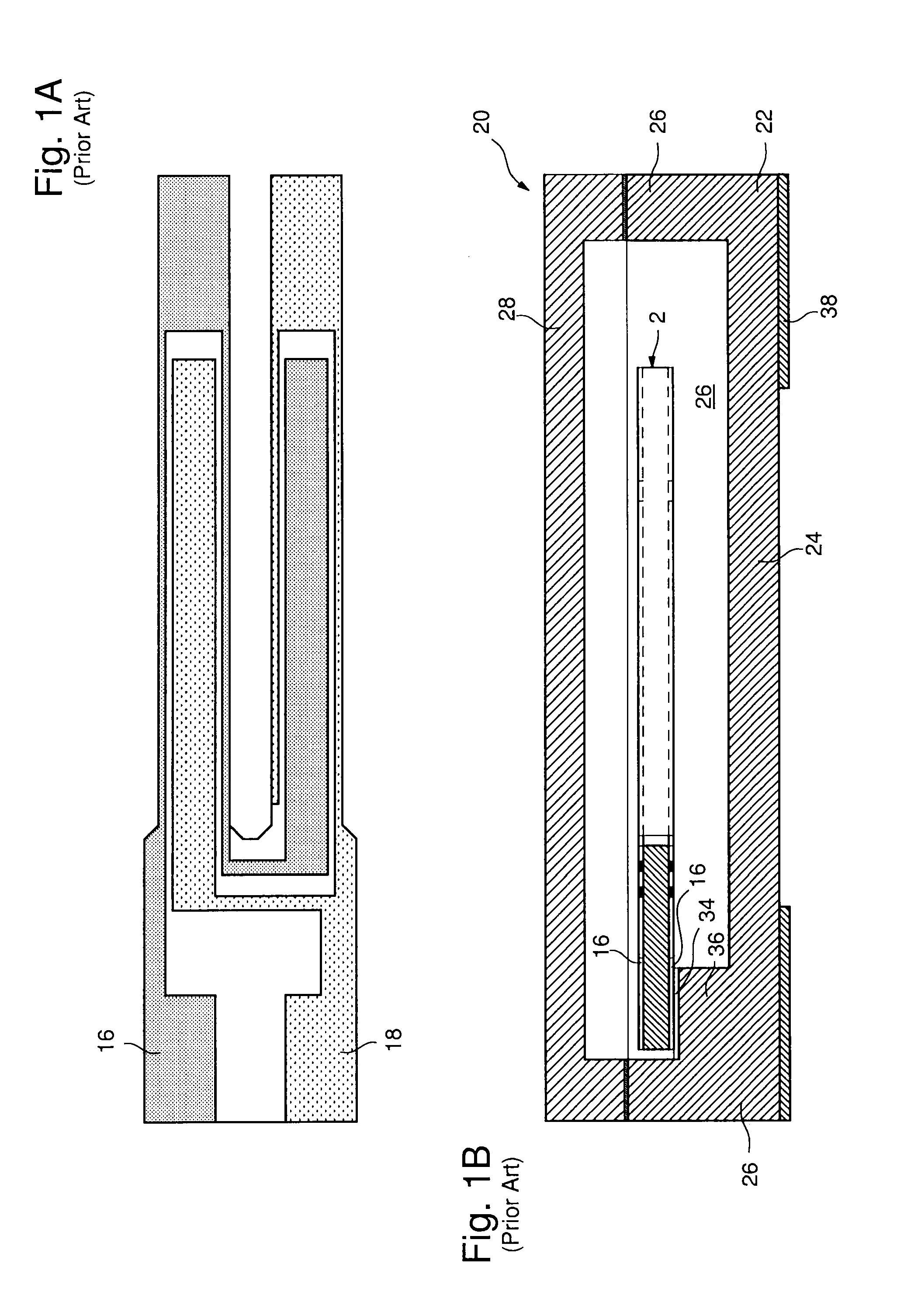 Method for mounting a piezoelectric resonator in a case and packaged piezoelectric resonator