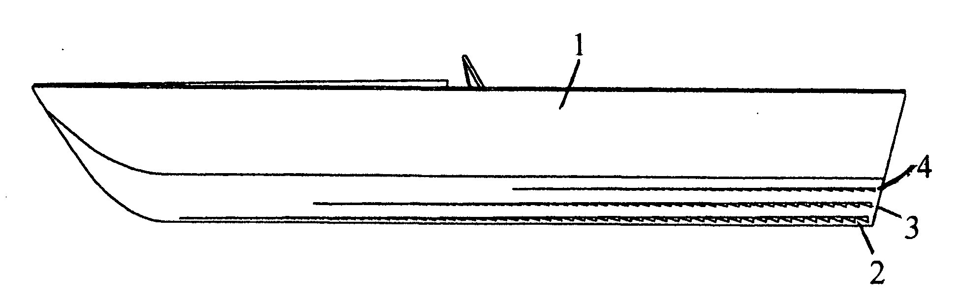 Boat hull strake design