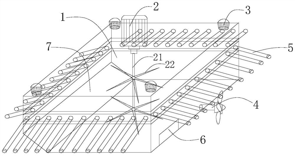 Assemblable biochemical pool defoaming device and defoaming method