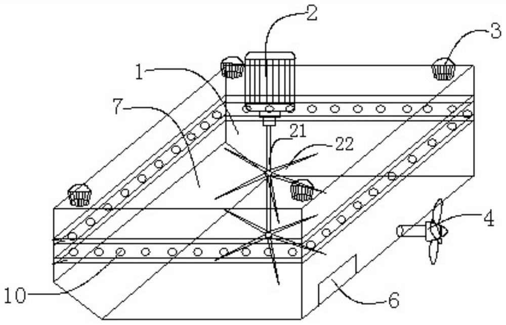 Assemblable biochemical pool defoaming device and defoaming method