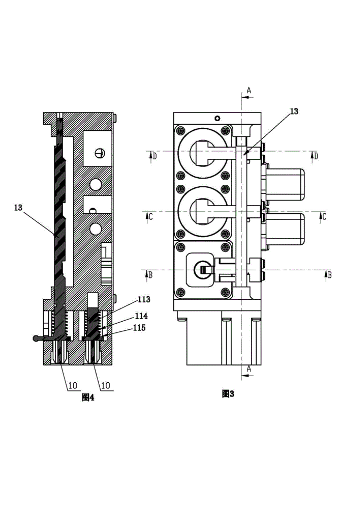 Gas adaptive integration valve with double air sources