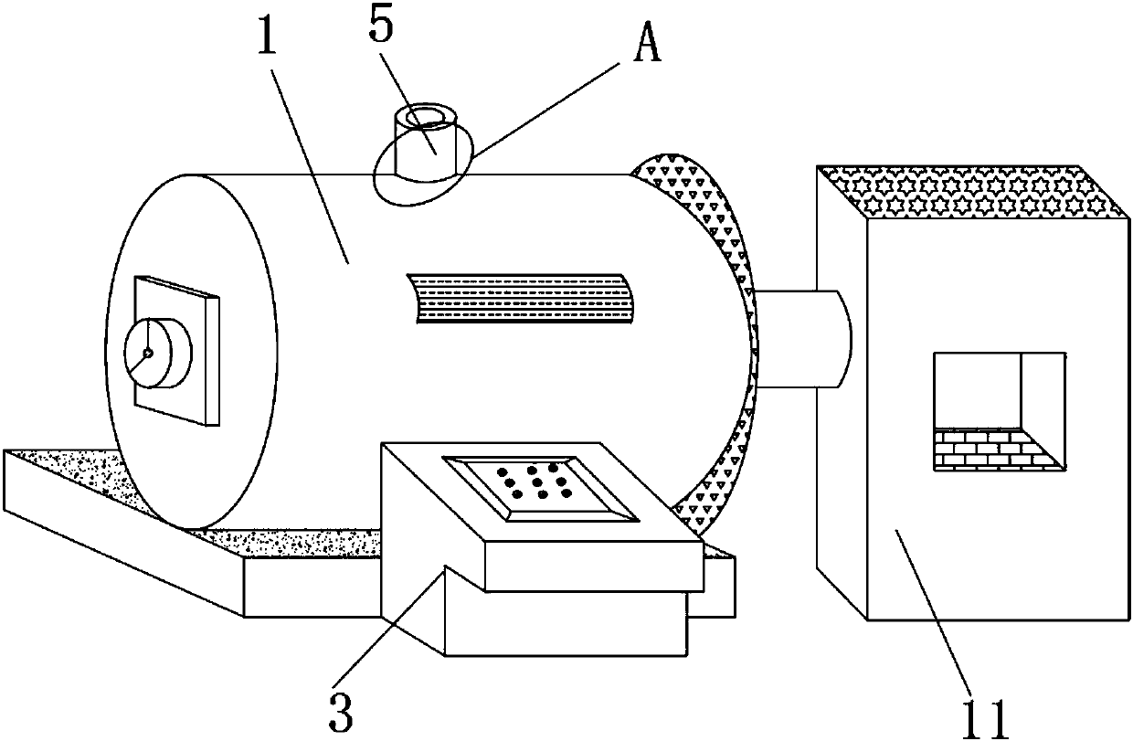 Multifunctional winding film-coating machine based on electronic industry