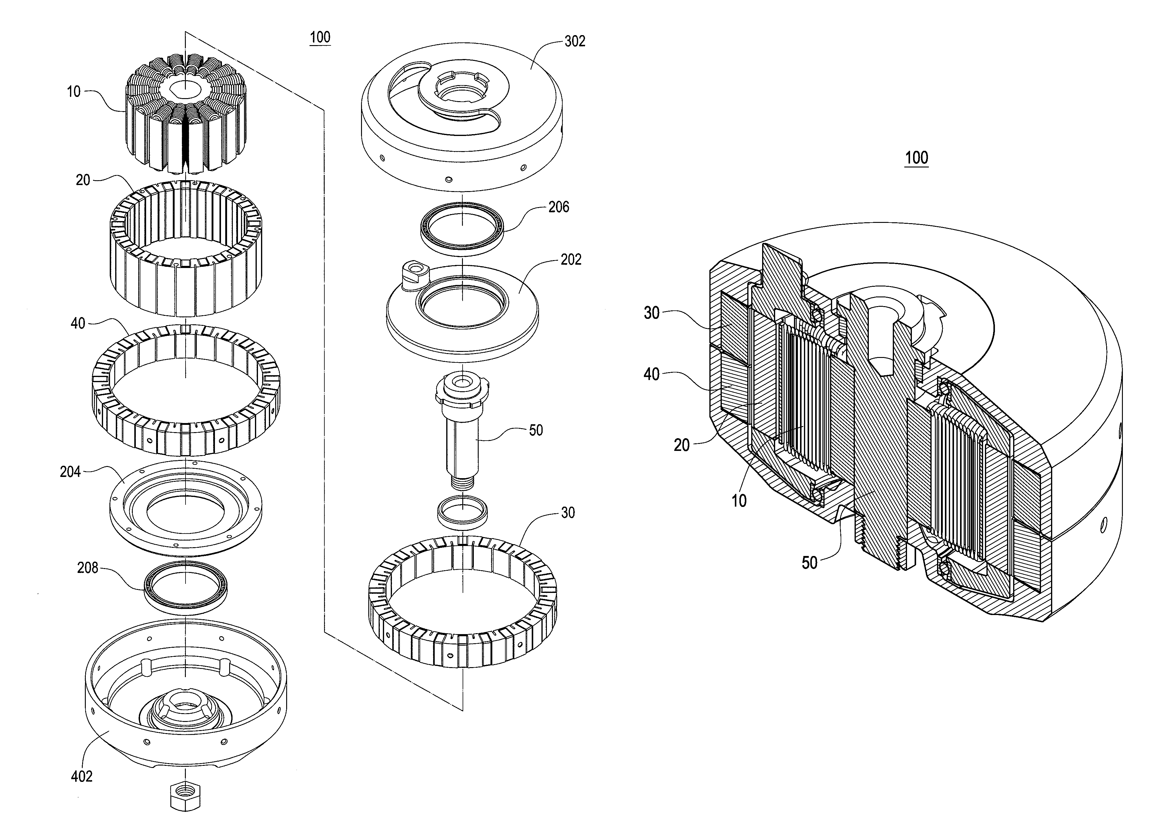 Magnetic-controlled actuator with auto-locking function for joints of manipulation arm