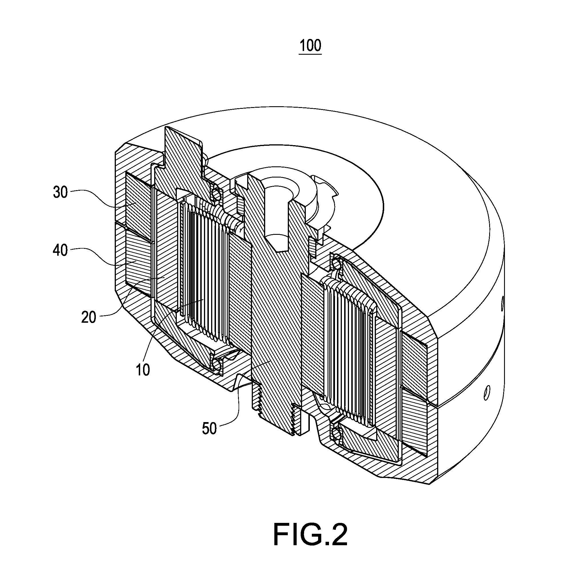 Magnetic-controlled actuator with auto-locking function for joints of manipulation arm
