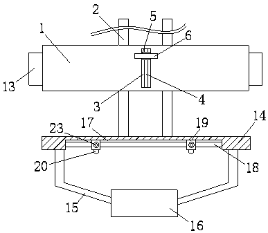 Tractor for dental implanter