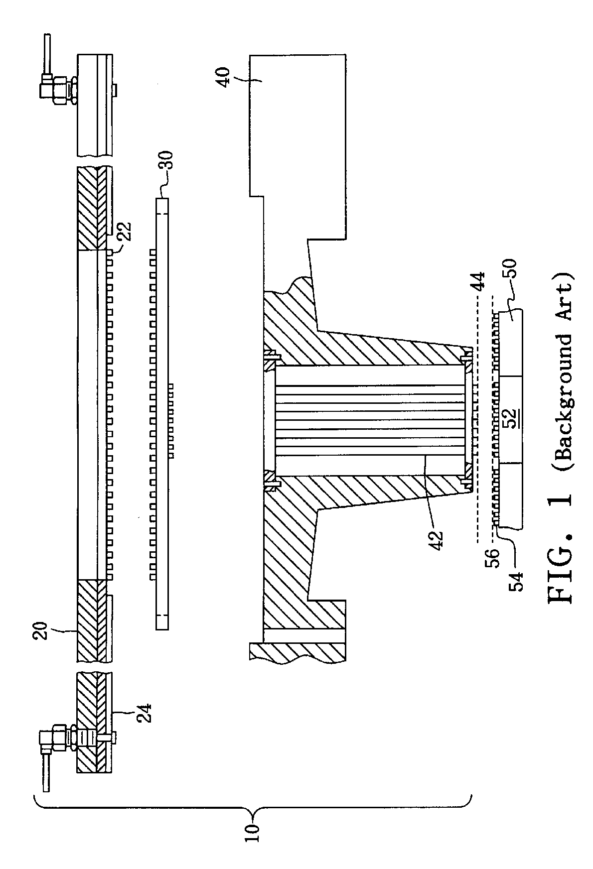 Integrated circuit probe card