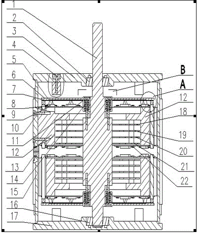 Multi-vibrator Rotary Piezoelectric Motor