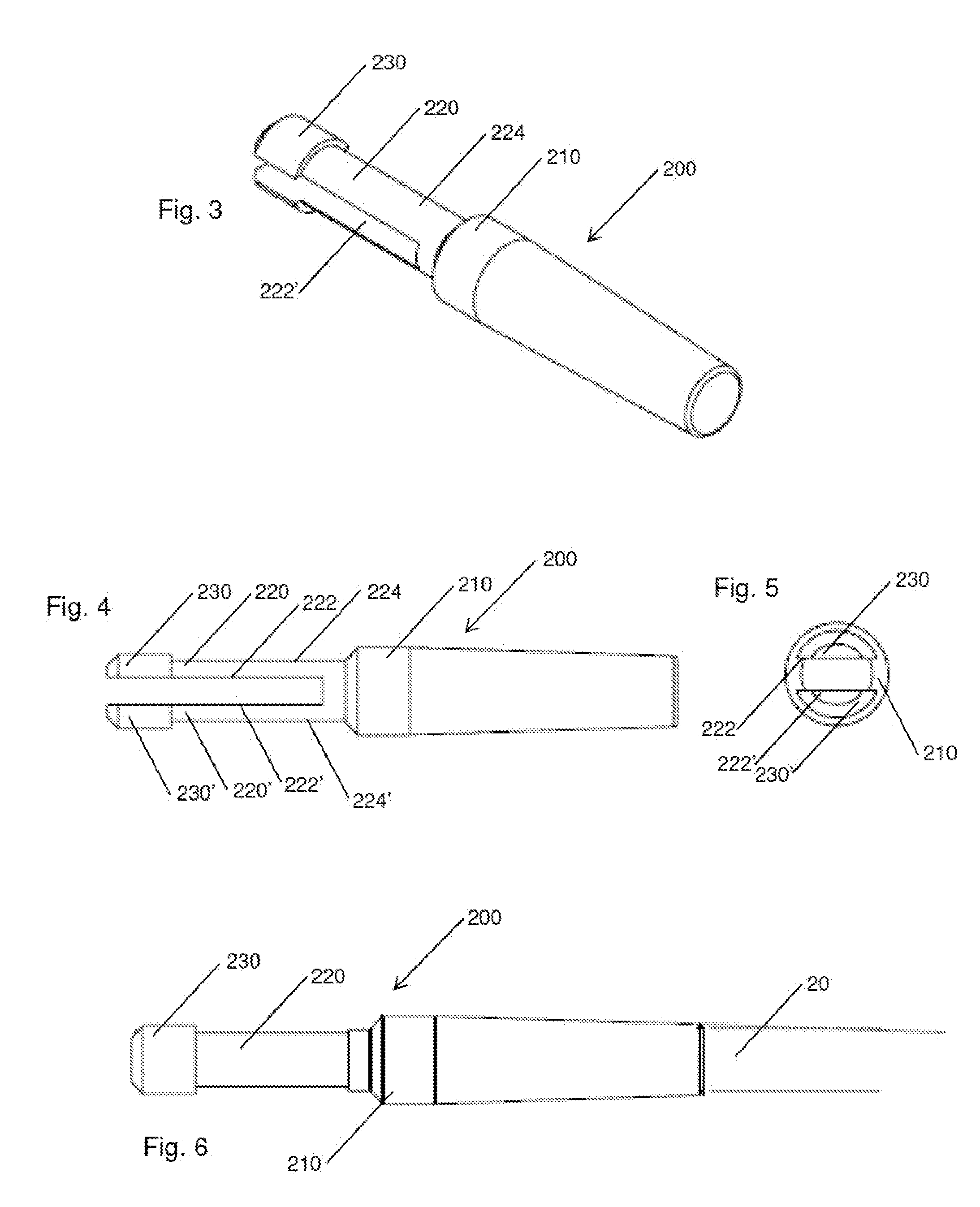 Interchangeable knitting needle system