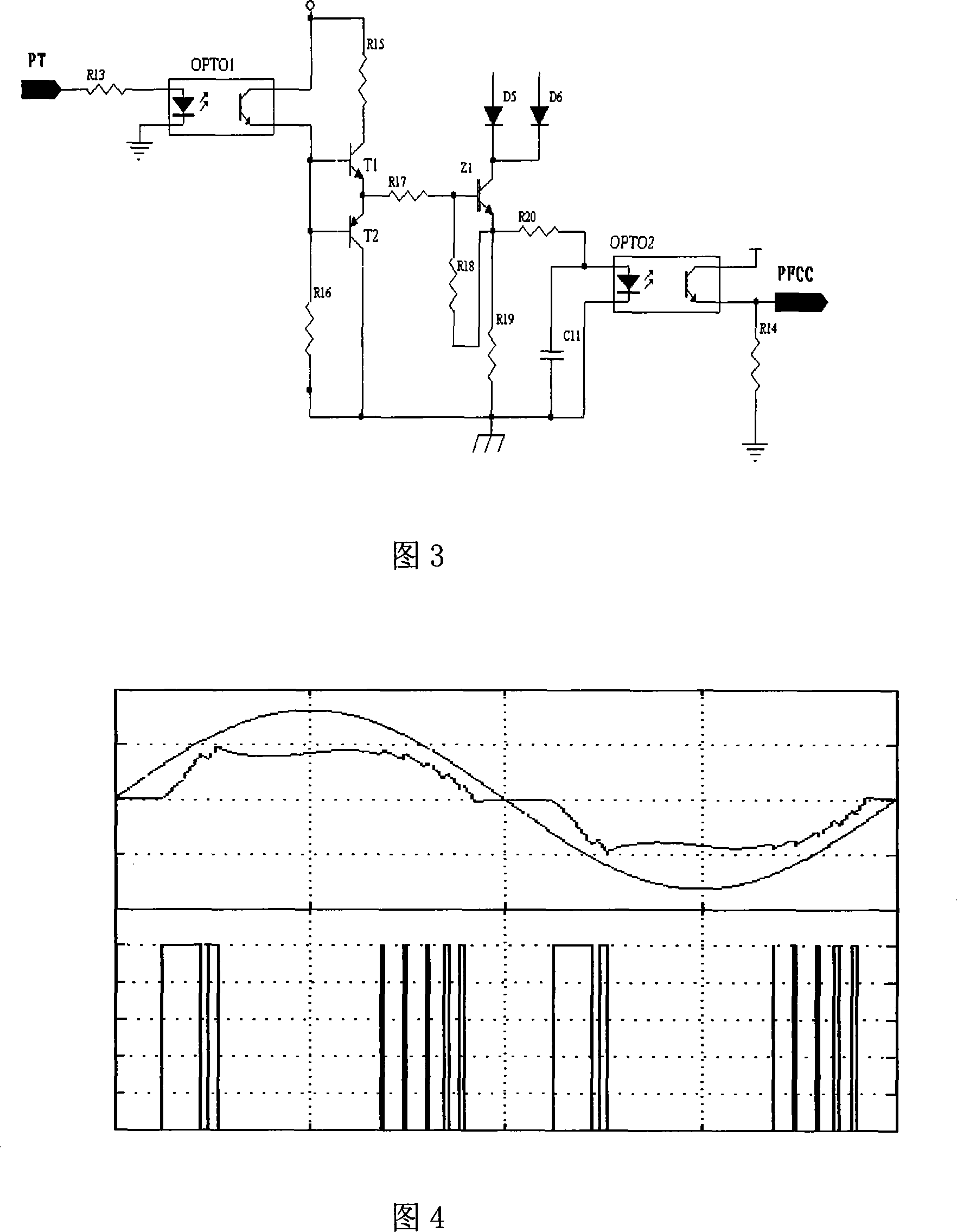 Method of DC power device for improving power factor and adjusting output voltage