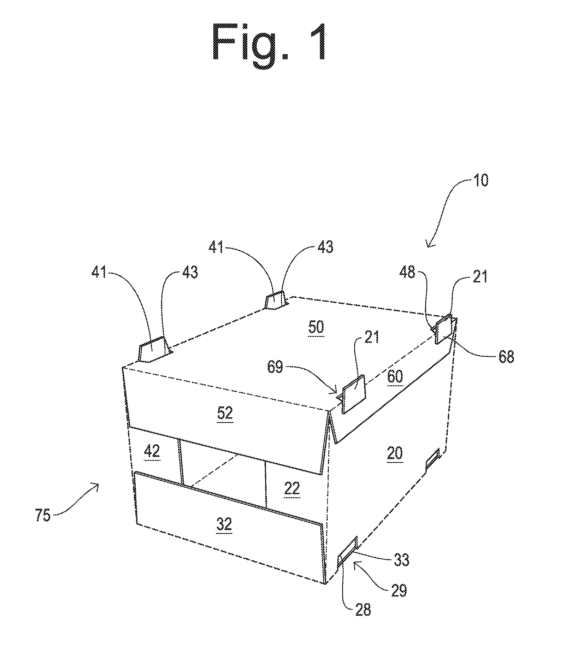 Wraparound Shipping Box Blank with System and Method of Forming Blank into a Shipping Case