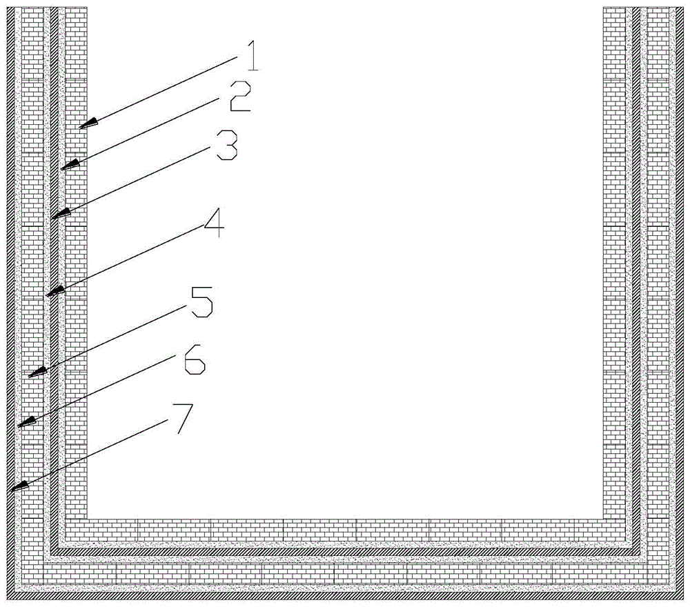 A kind of repair method of slurry chute