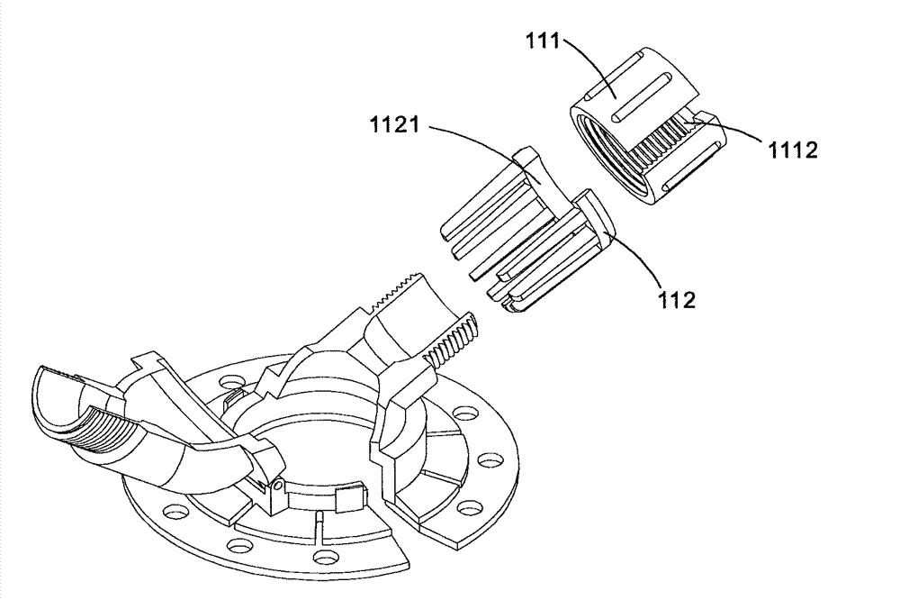 Device for fixing drainage tube