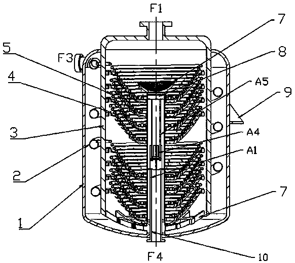 Efficient spiral tube heat exchanger