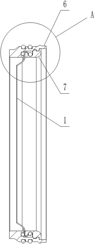 Glove assembly for glove box and glove fixing ring