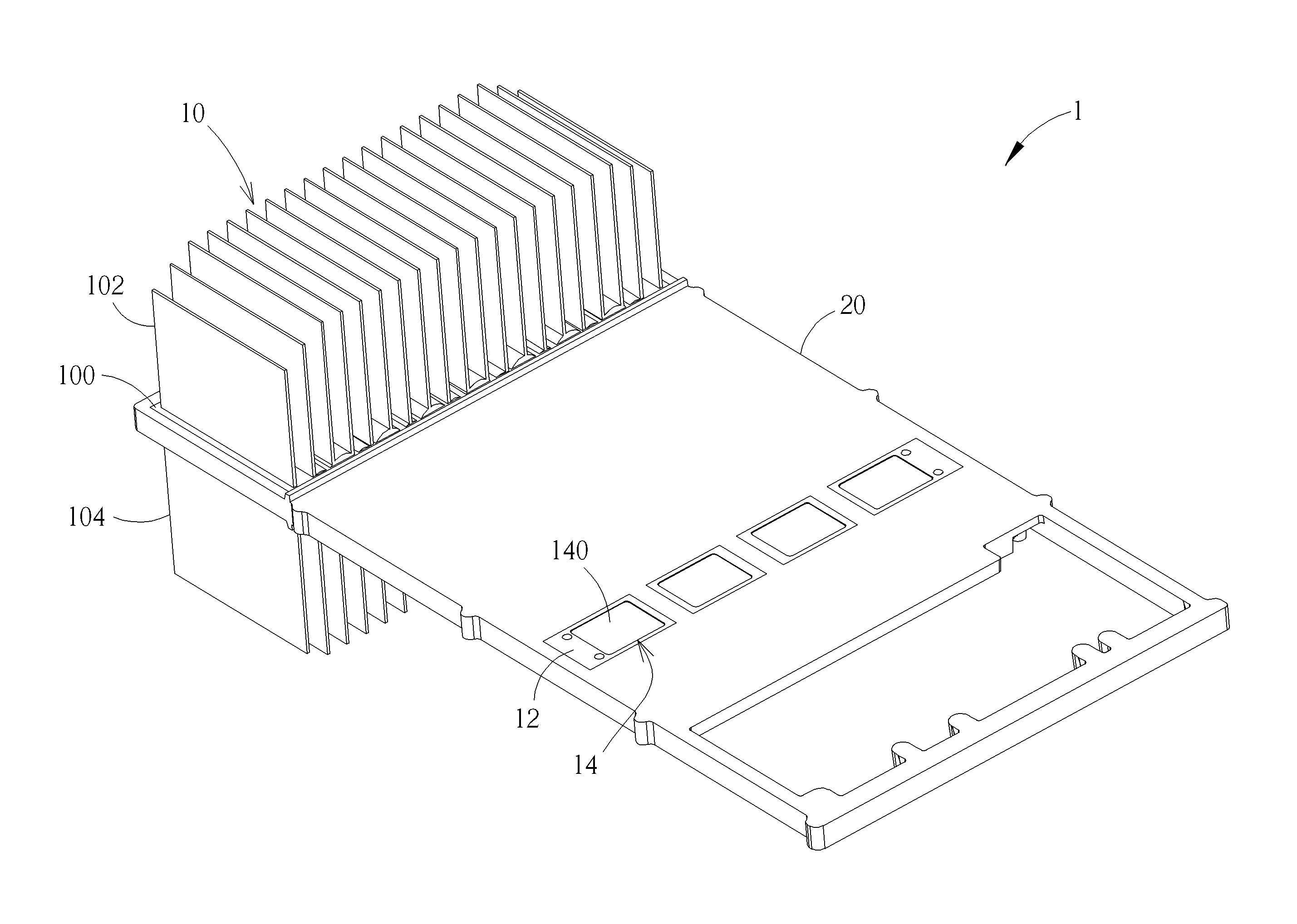 Heat dissipating device