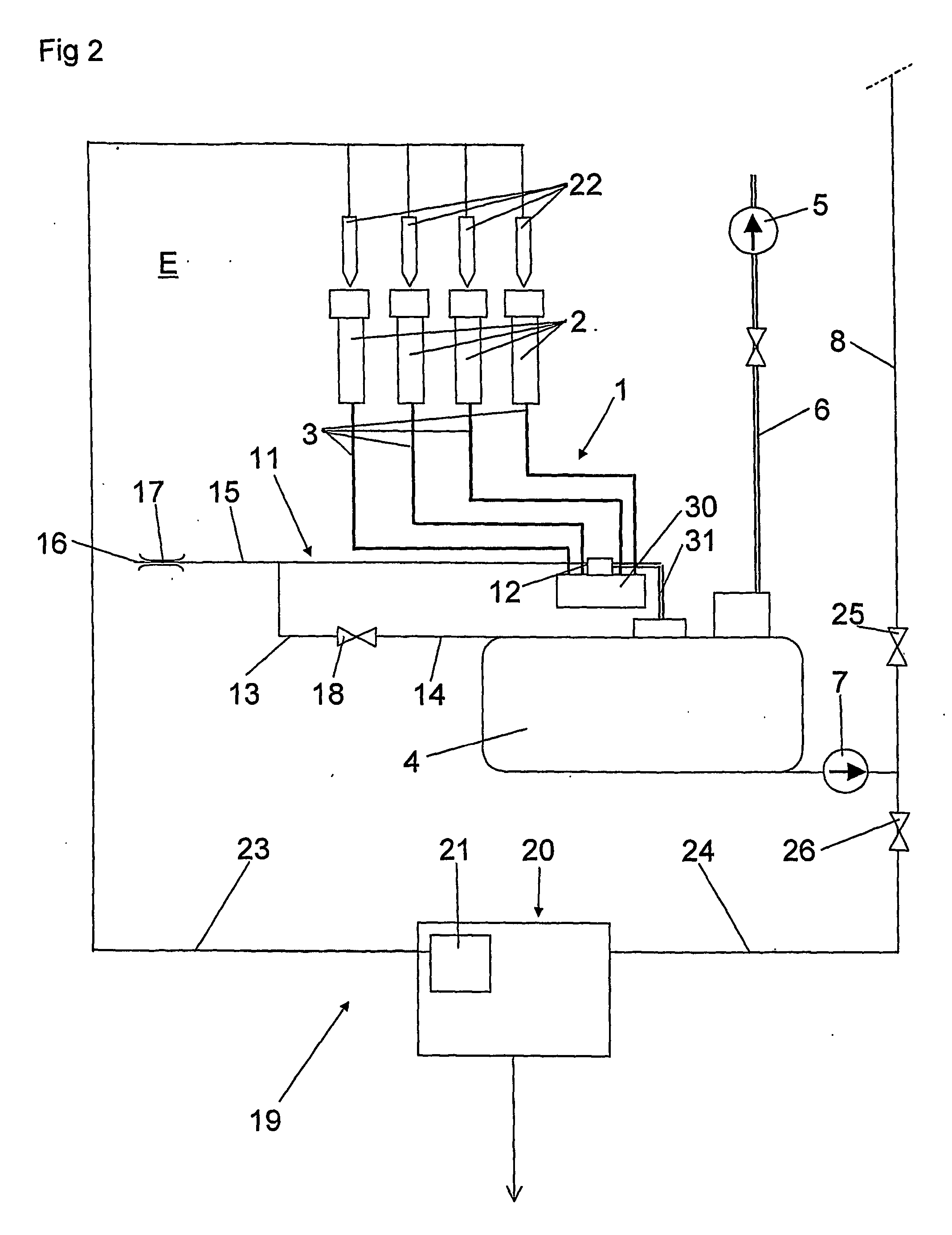 Milking device and a method of handling a milking device