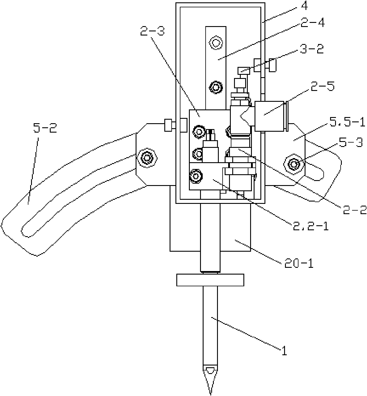 Tin soldering system of automatic tin soldering robot