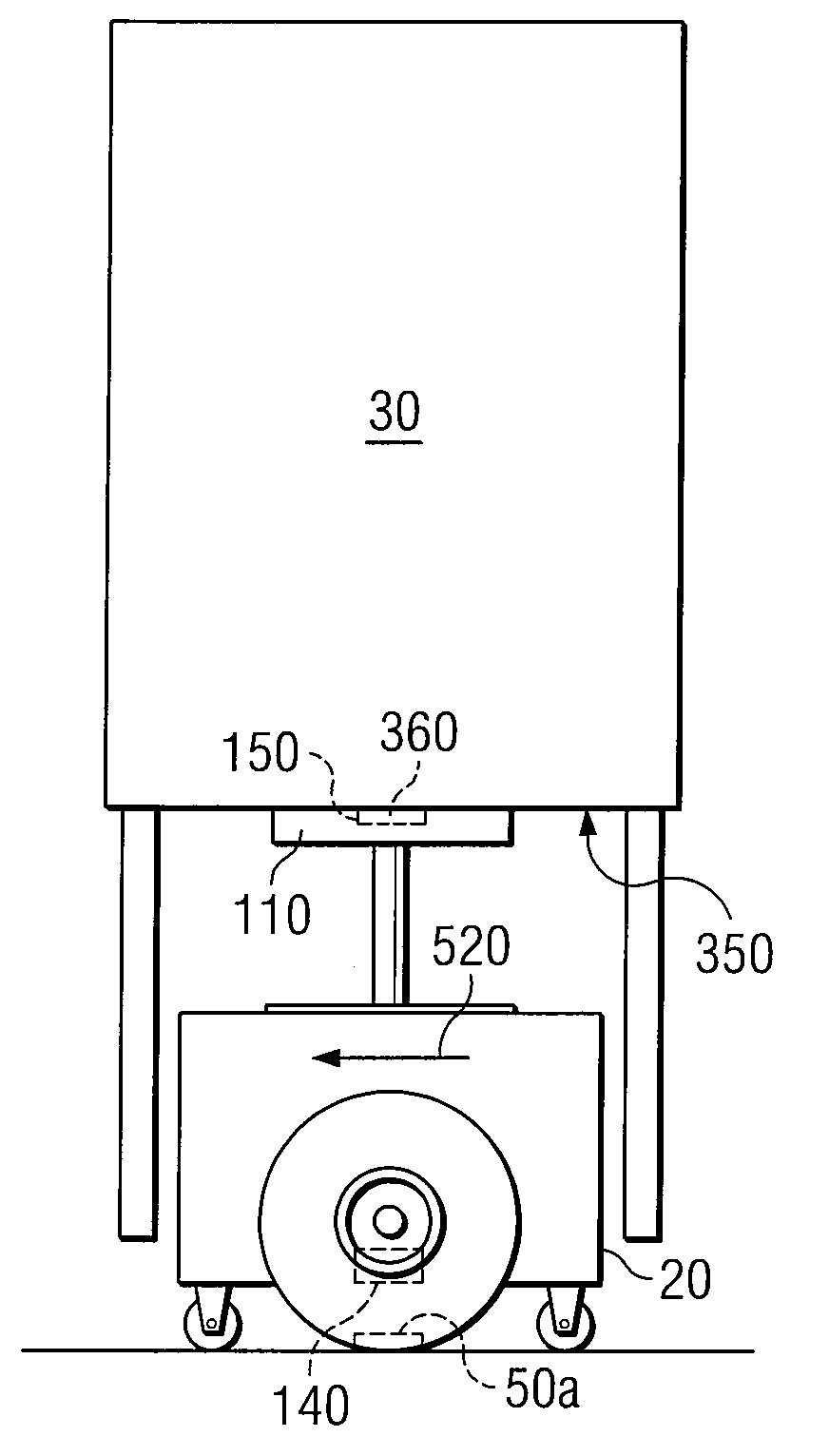 Method and system for transporting inventory items