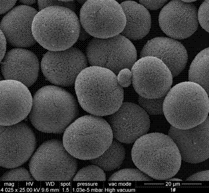 Porous spherical nickel protoxide and preparation method thereof