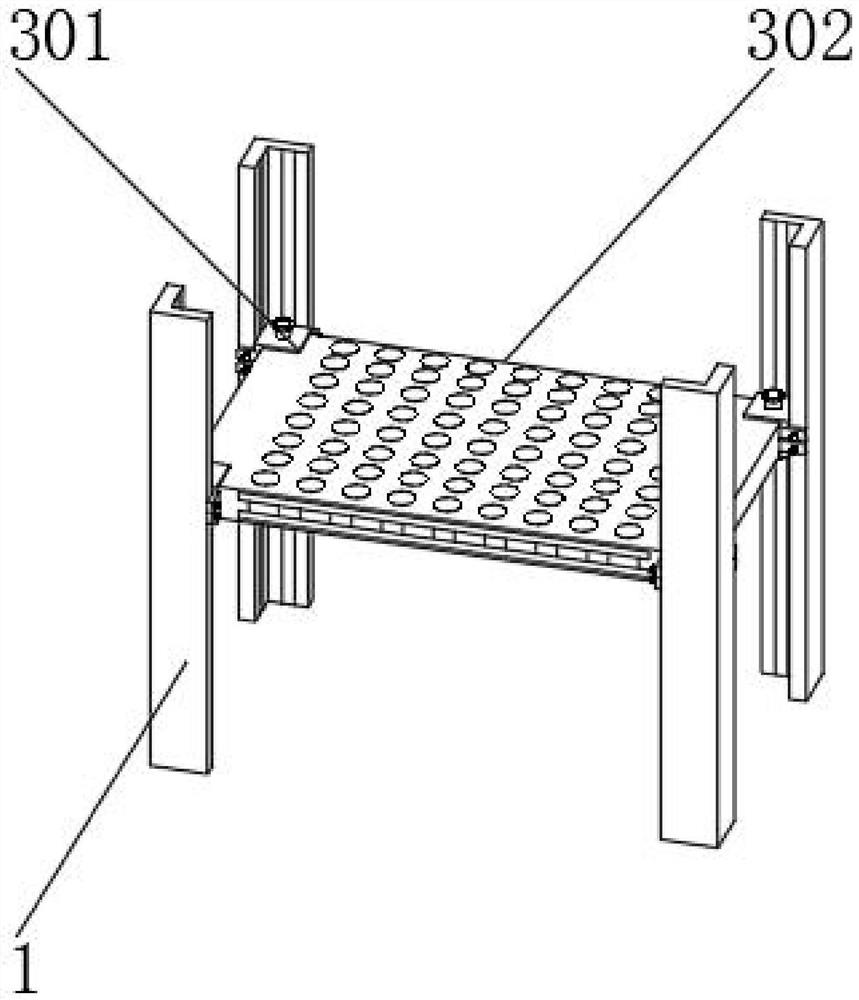 Supporting device for steel structure house construction