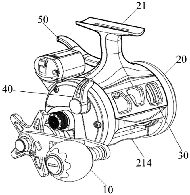 Double Disc Active Handbrake Fishing Reel