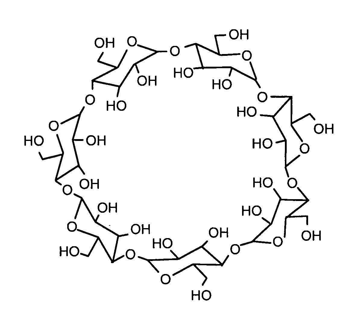 Entrapped Beta-Cyclodextrin Polymer and a Method of Preparing the Same