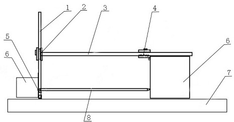 A method for calibrating a cross-shaped caliper for bogie frame inspection