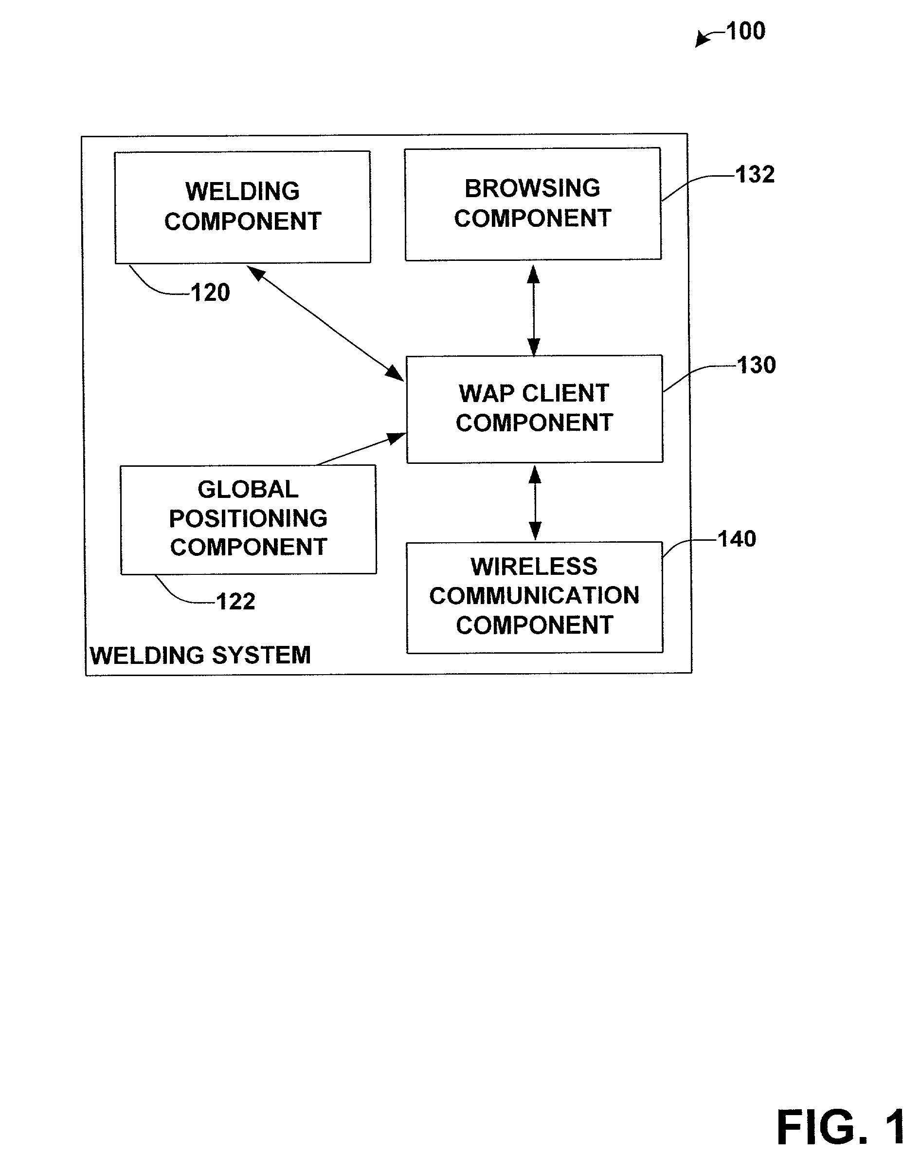 System and method to facilitate wireless wide area communication in a welding environment