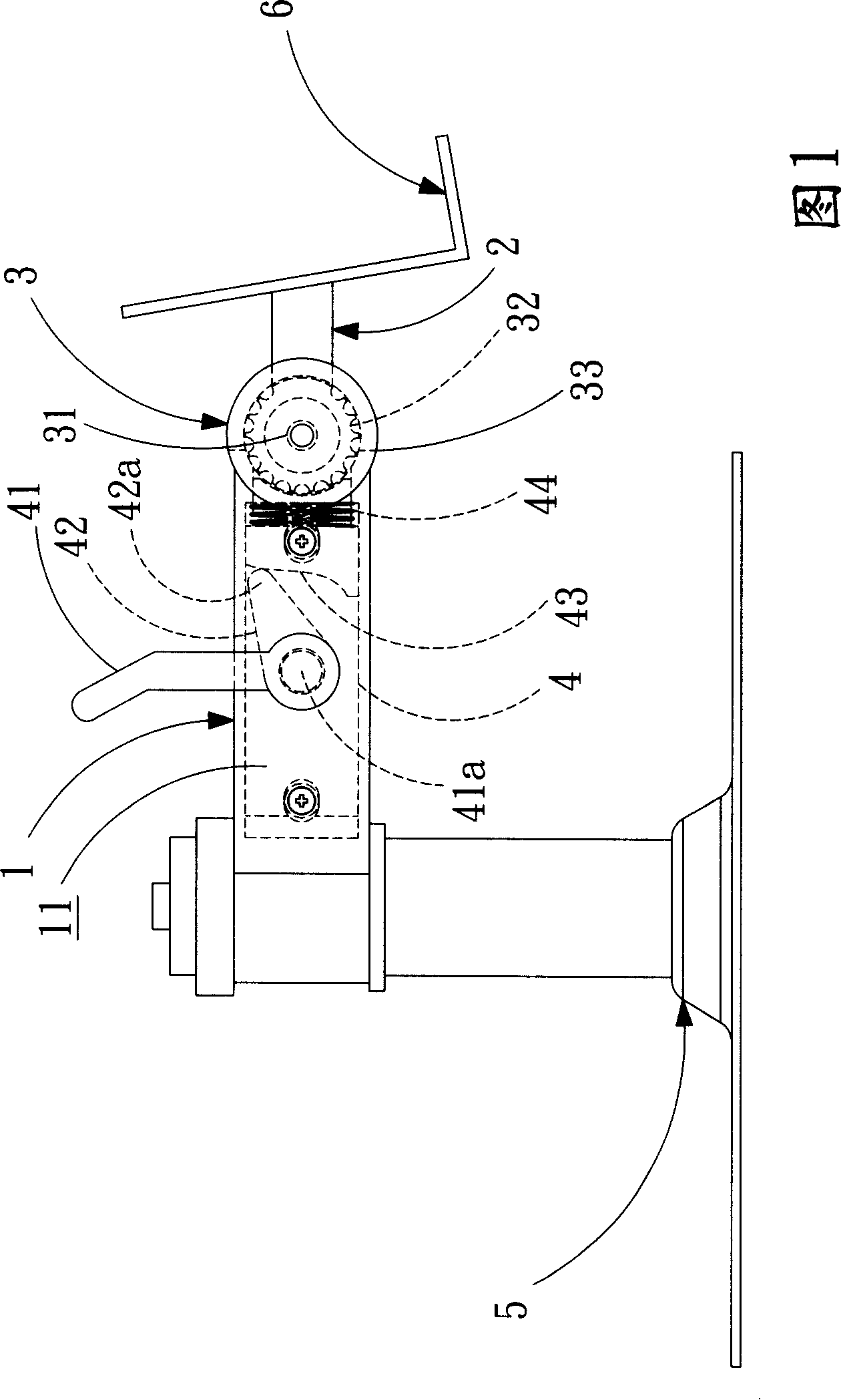 Electronic device fixed rack structure