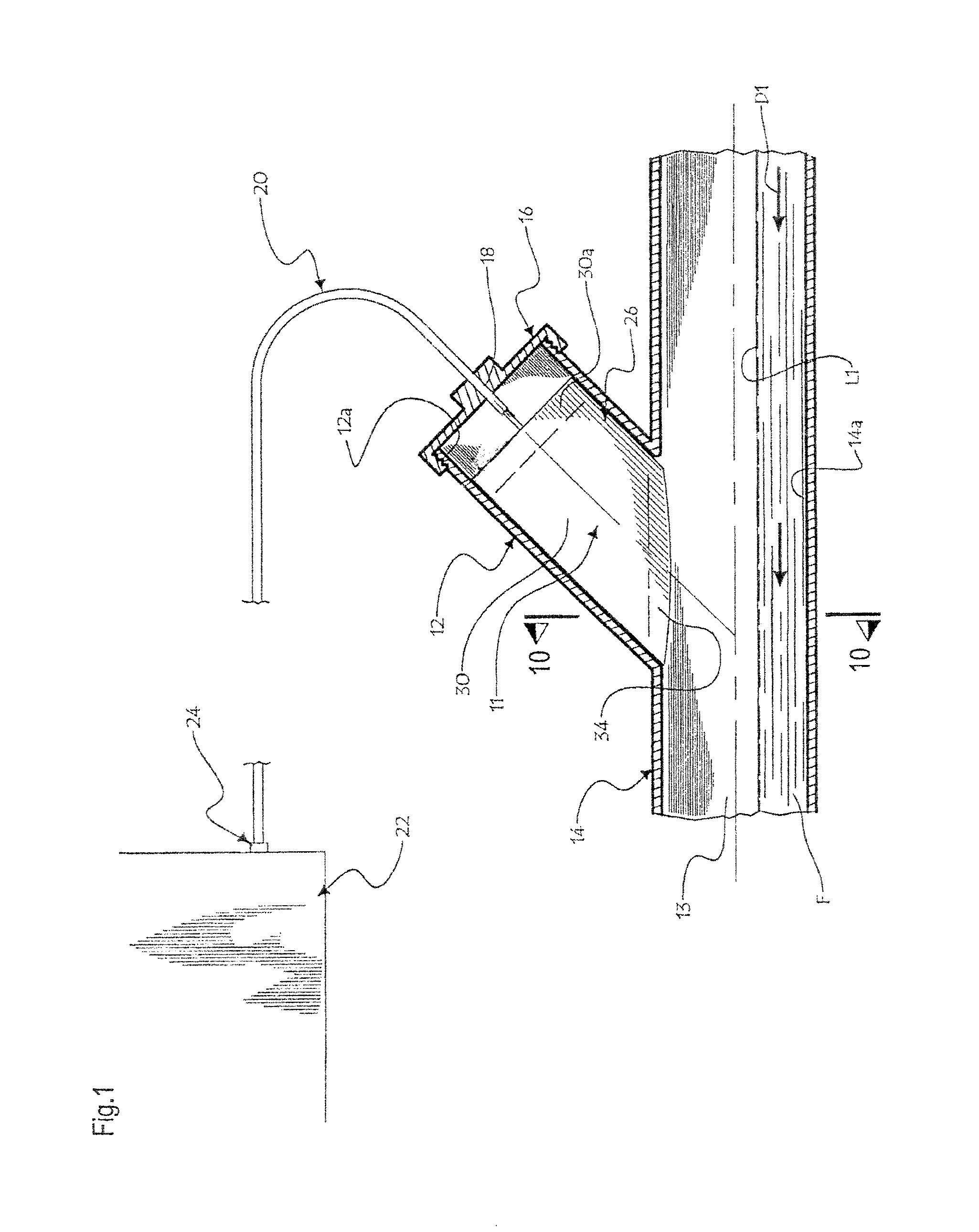 Fluid backup preventing system and method of use thereof