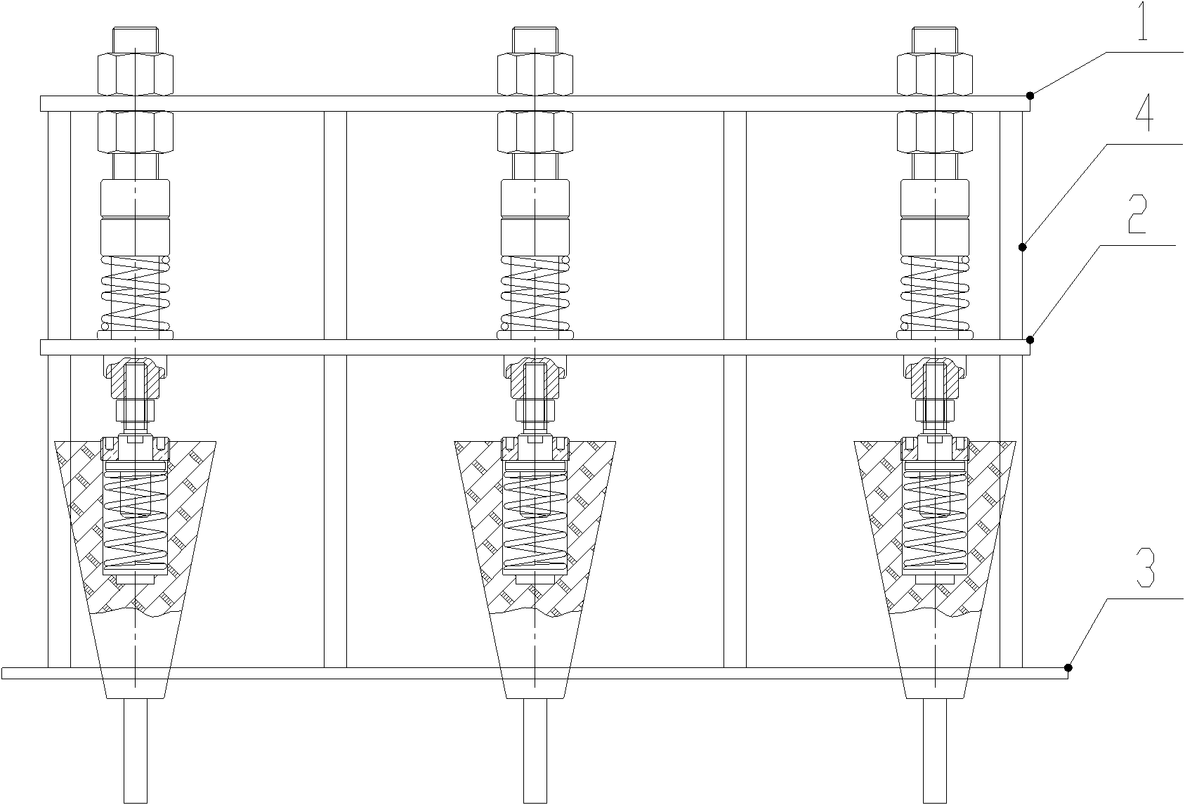 Auxiliary device of debug circuit breaker mechanism