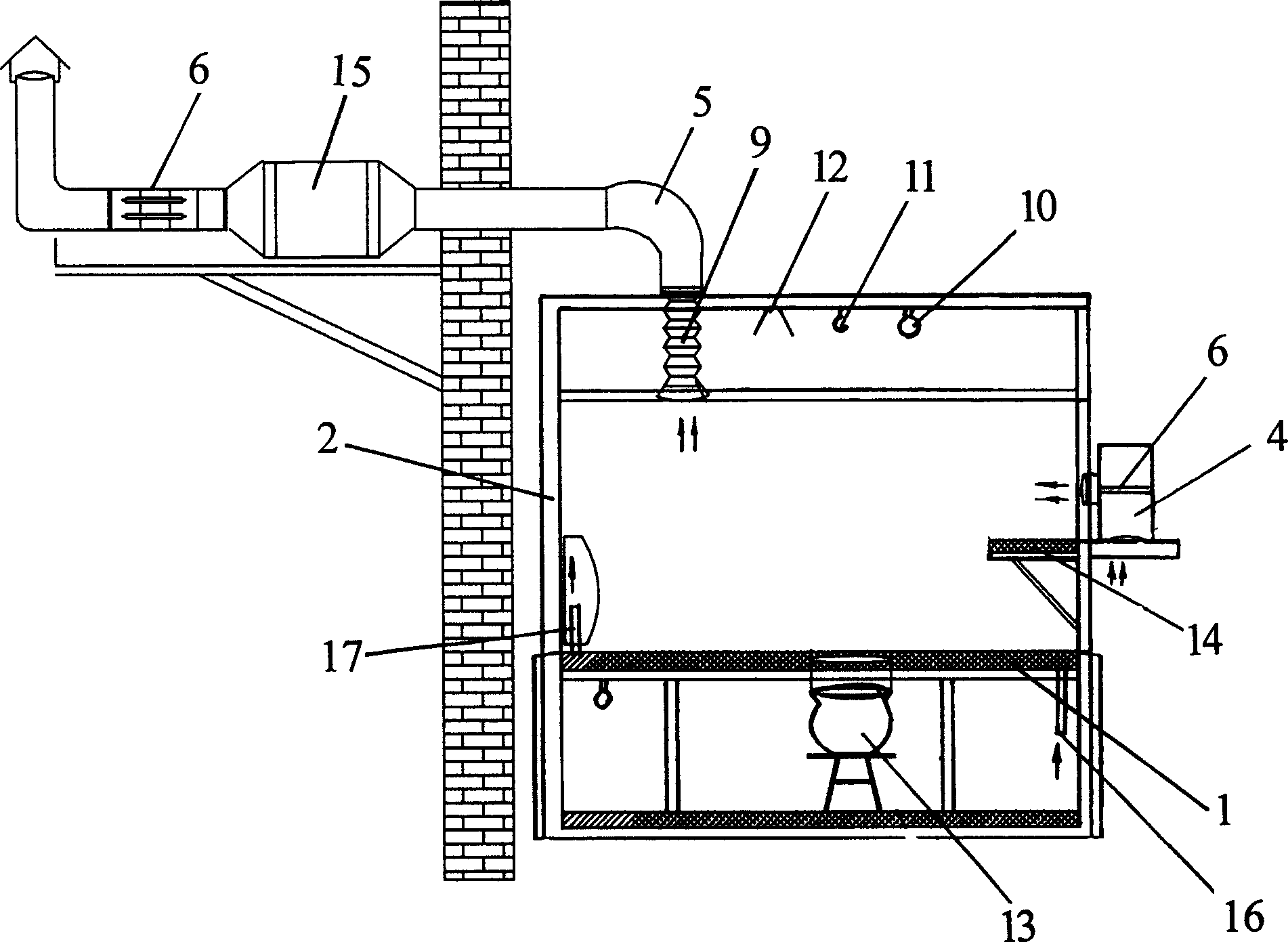 Multifunctional isolation ward for SARS patient