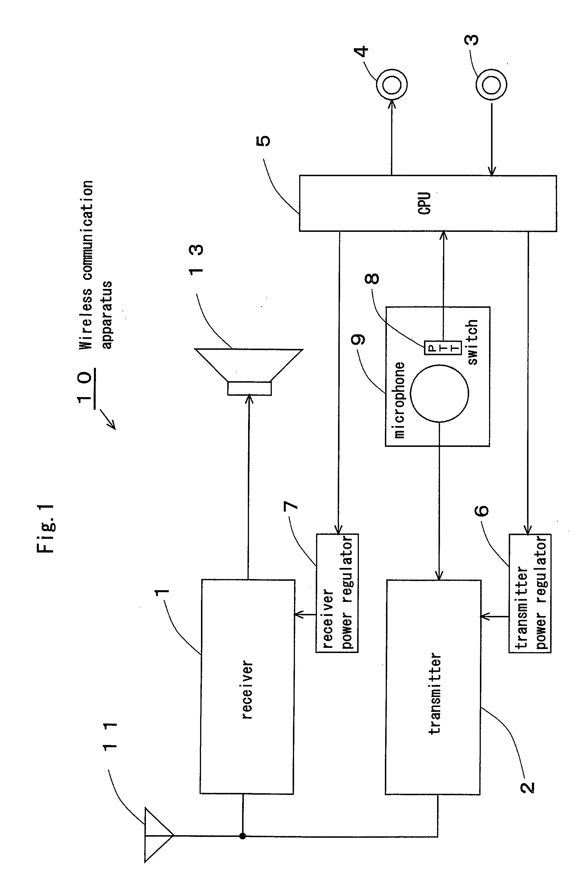 Wireless communication apparatus and system employing the same apparatuses and method for controlling a plurality of the same apparatuses