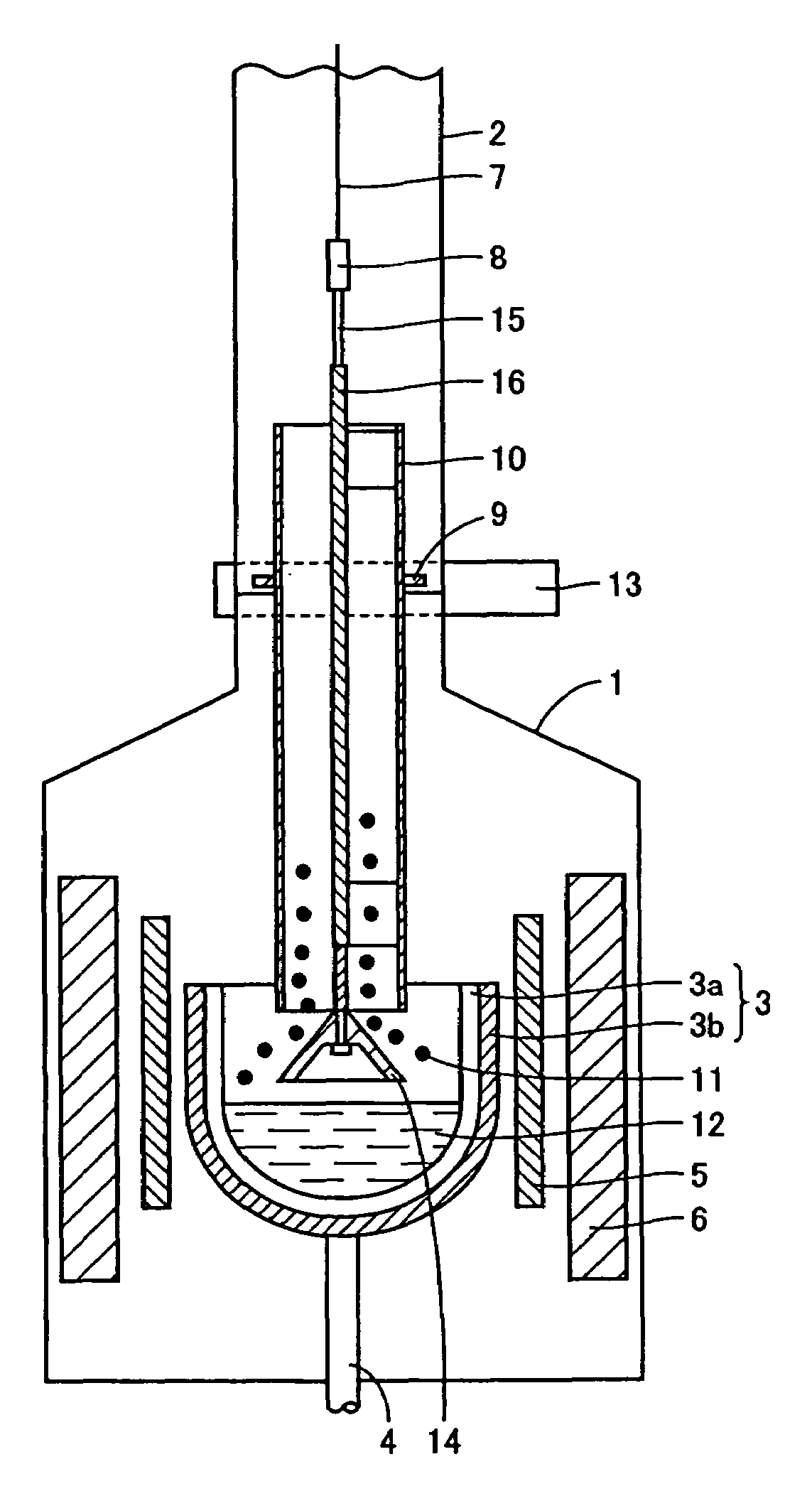 Apparatus and method for supplying raw material in Czochralski method