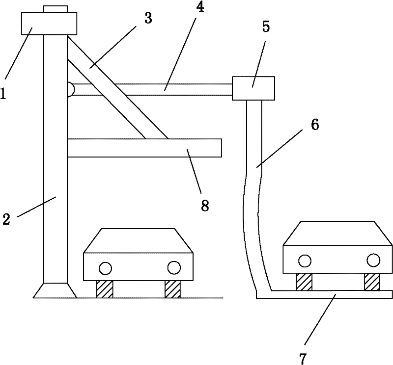 Extension-type three-dimensional parking system