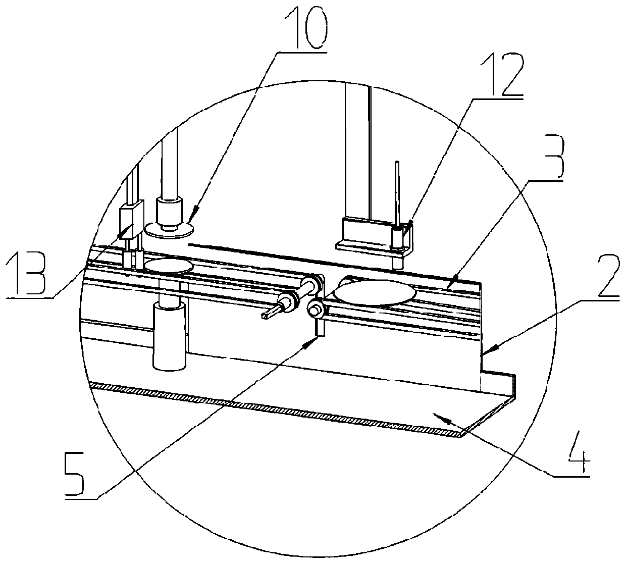 Circular glass polishing control system and method