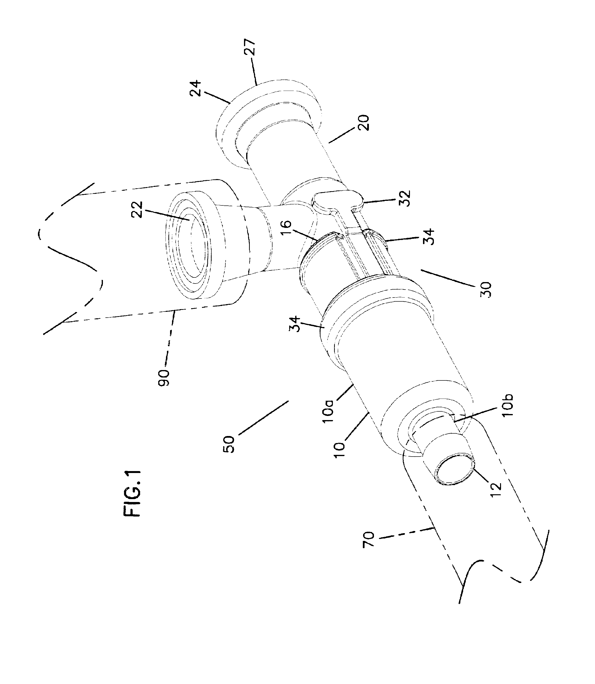 Connector apparatus and method of coupling bioprocessing equipment to a media source