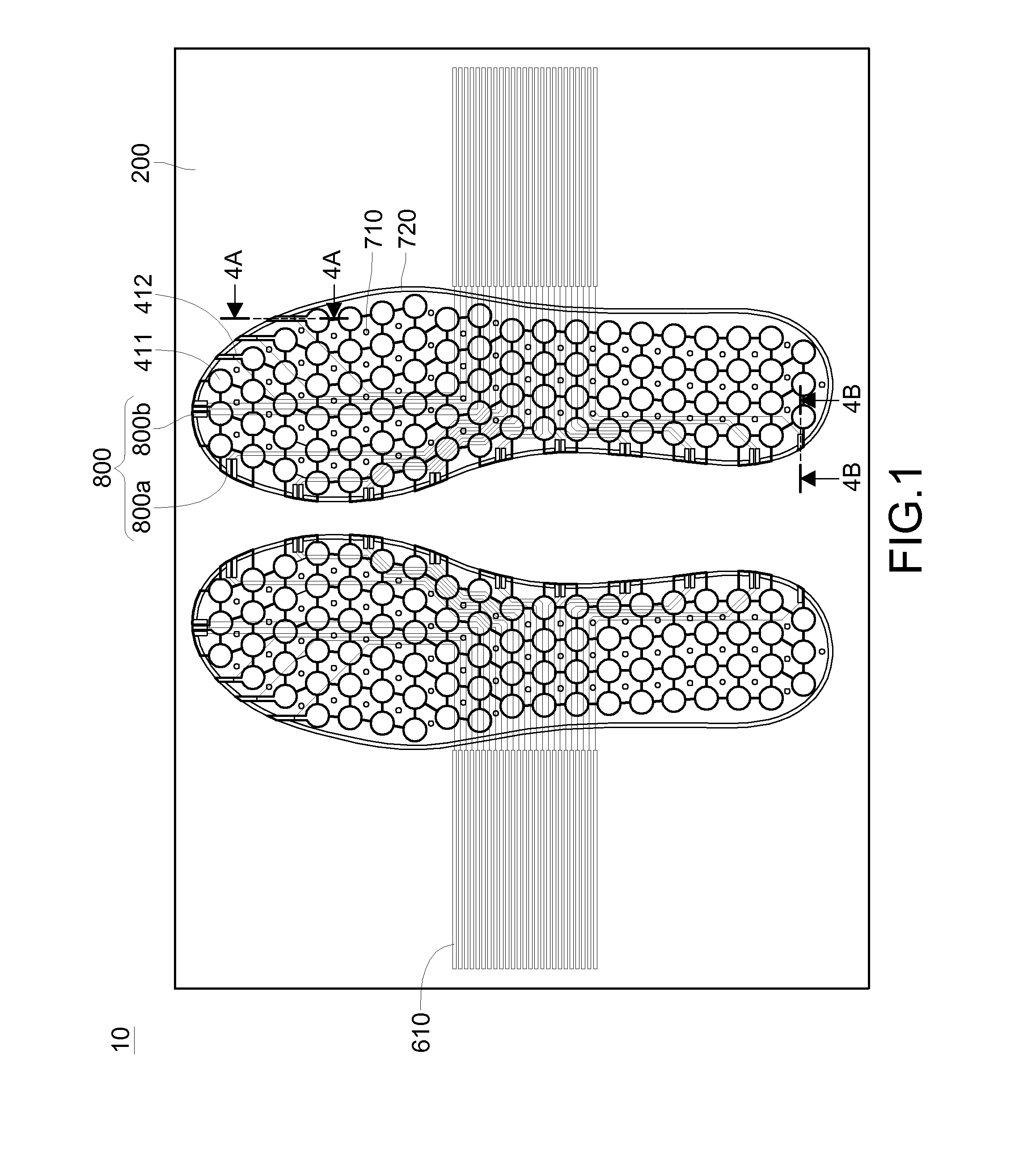 Pressure measurement structure