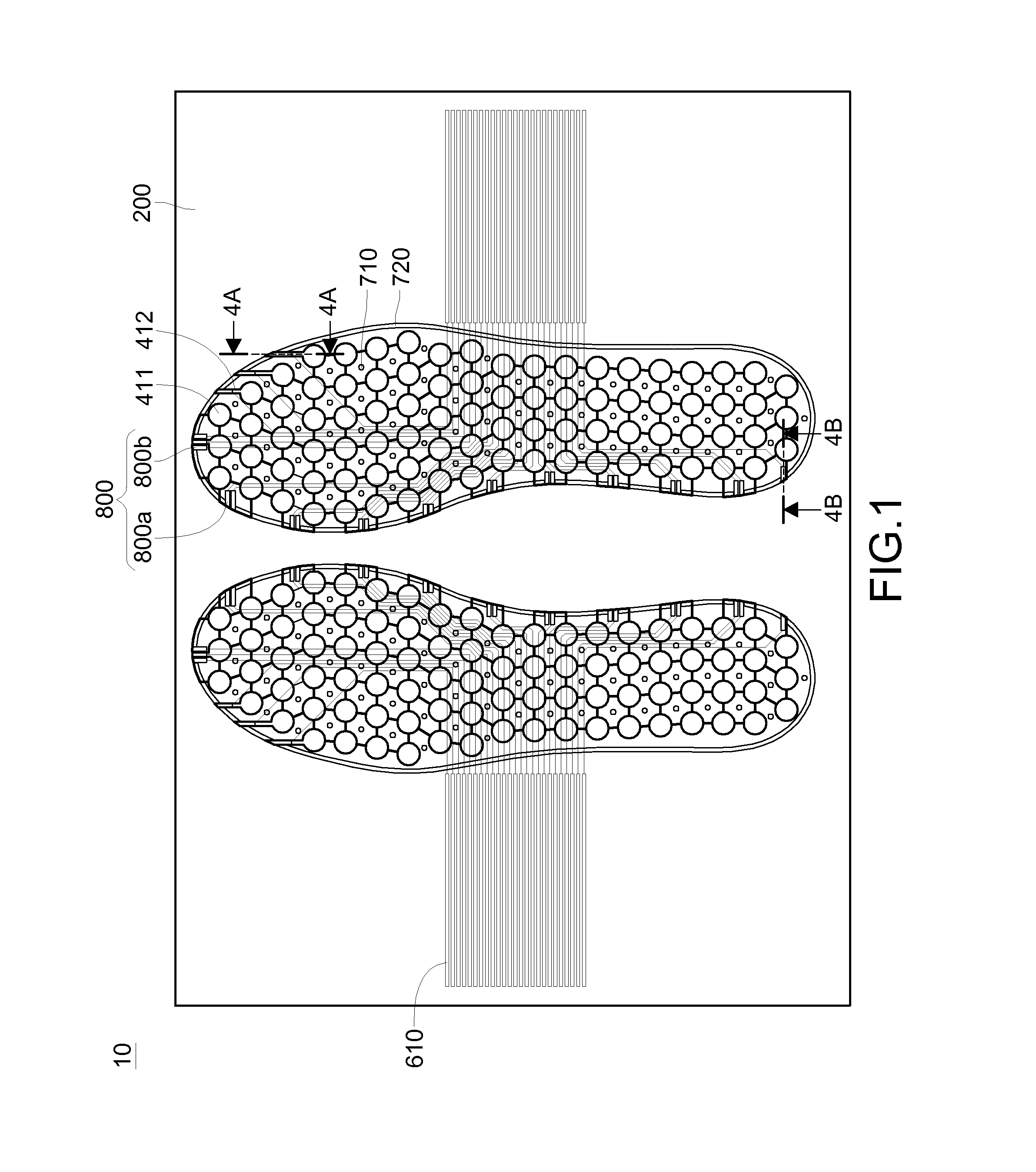 Pressure measurement structure