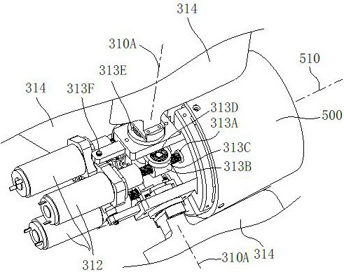 UAV flight control system and ducted fan installation and fly-by-wire interface module