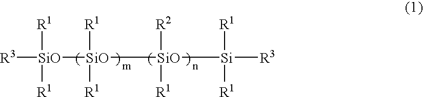 Low-foaming silicone composition