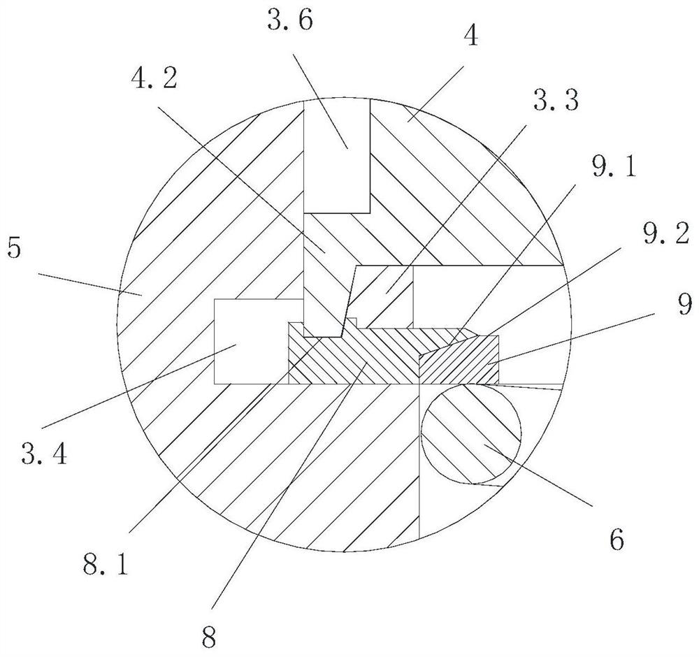 Oil and gas pipeline safe and efficient support device and oil and gas pipeline system