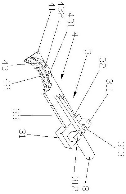 A kind of cutting knife for garden brush cutter