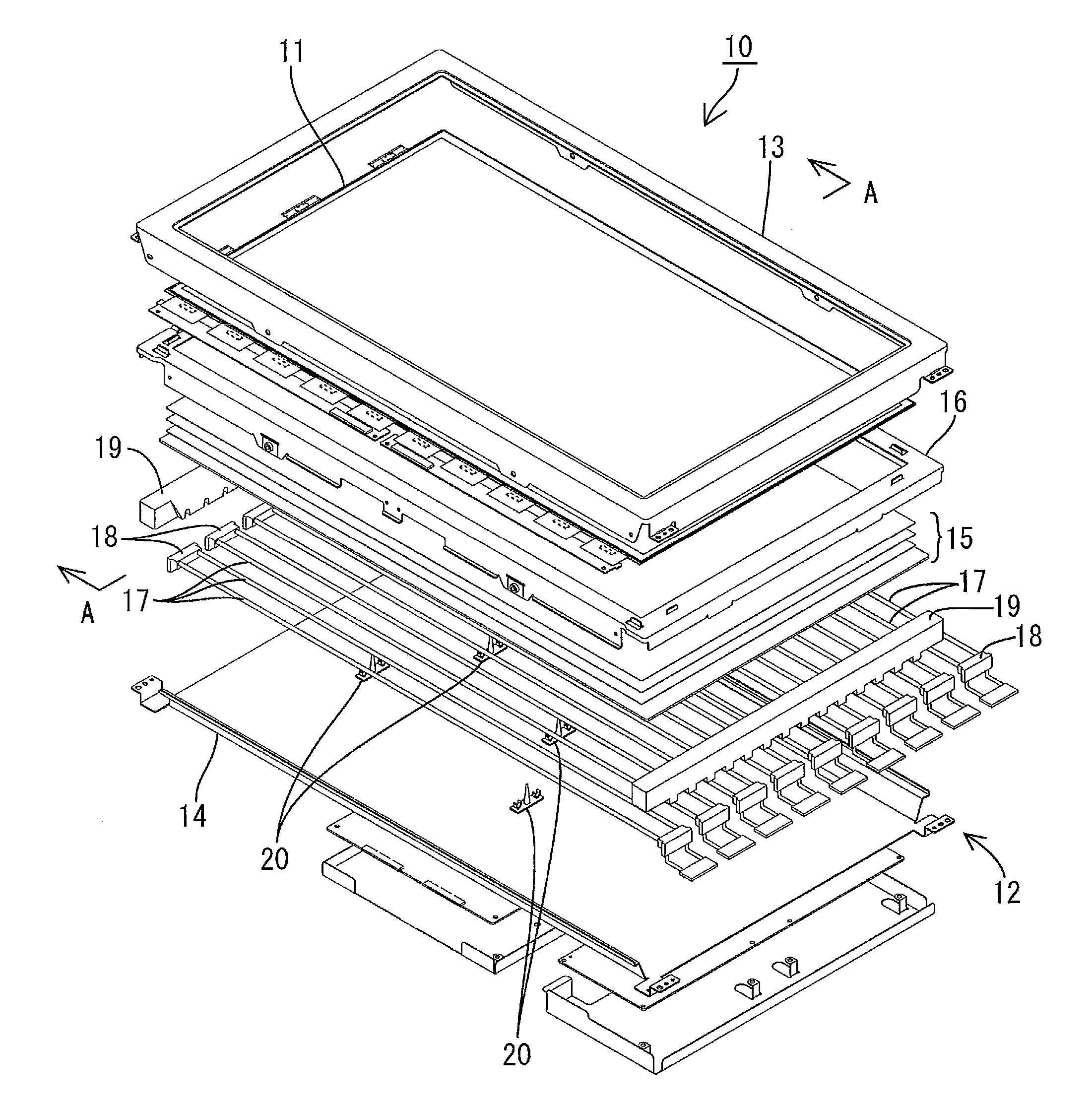Liquid crystal display device and method of manufacturing same