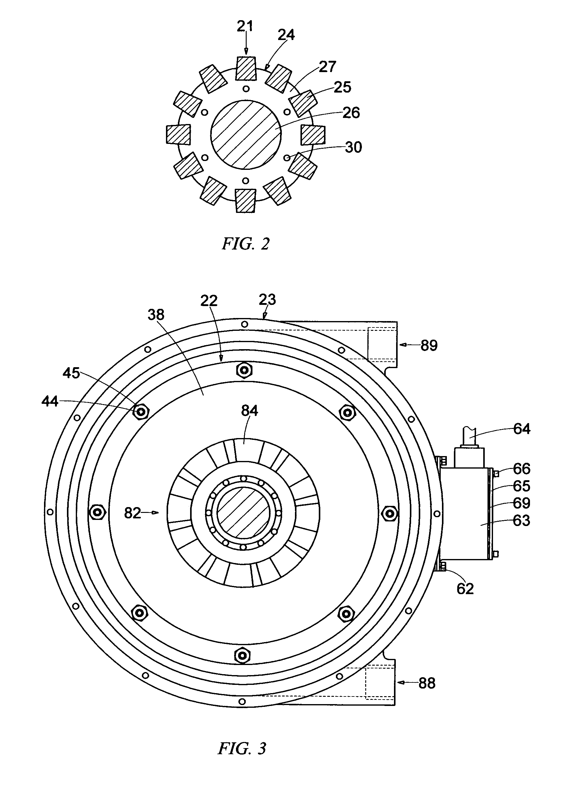 Dual-rotor electric traction motor