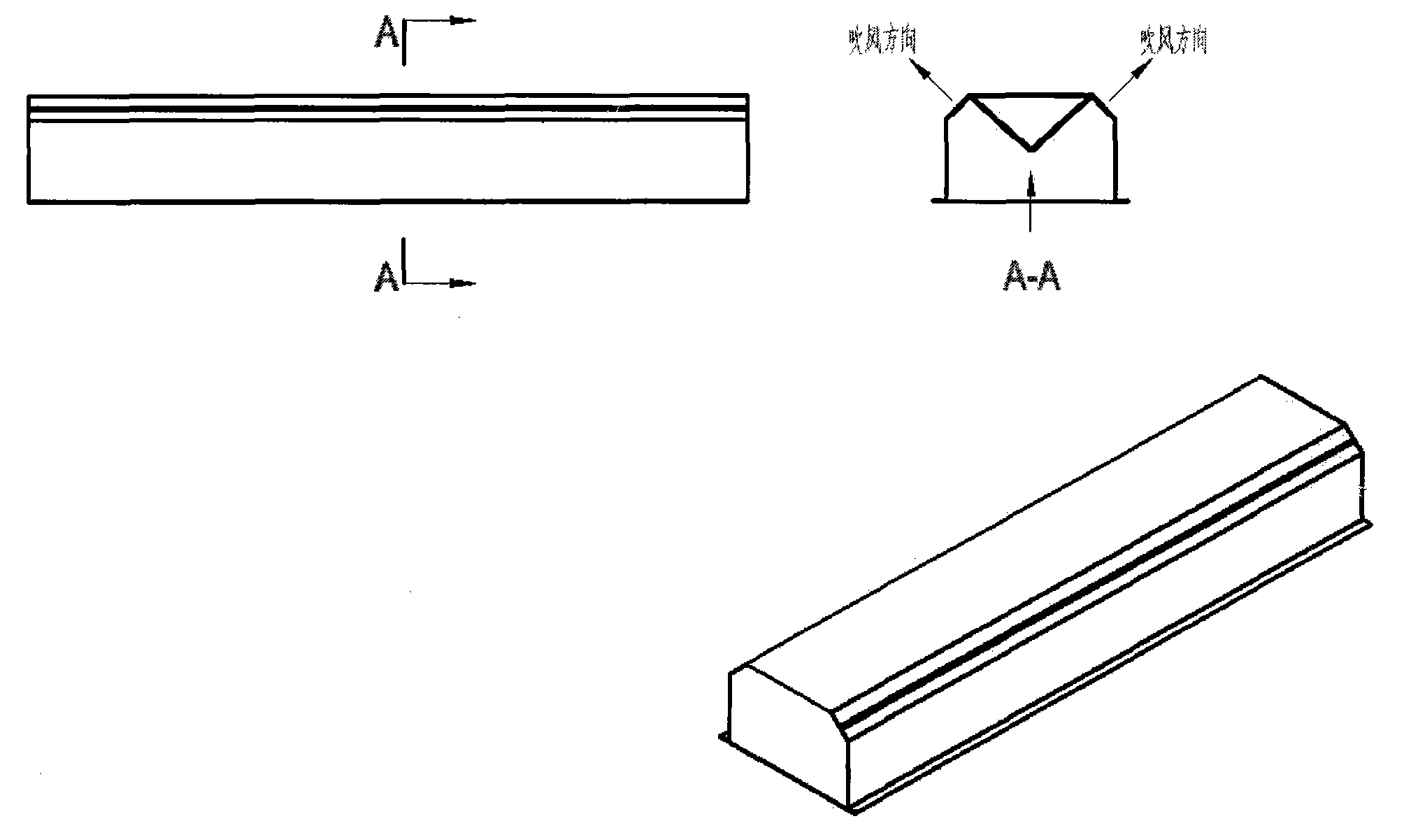 Baking oven device of matrix (copper foil or aluminum foil) suspension type coating machine