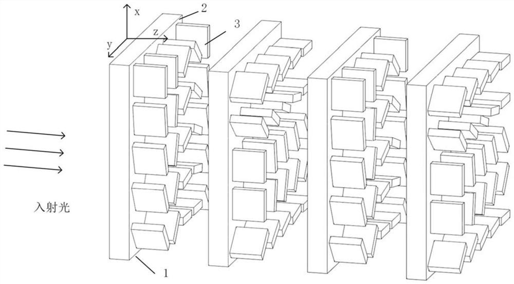 A visible light band optical neural network element