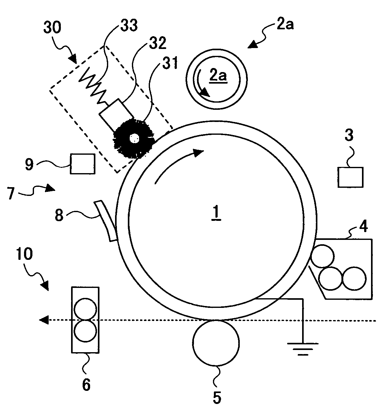 Image formation apparatus and process cartridge for image formation apparatus