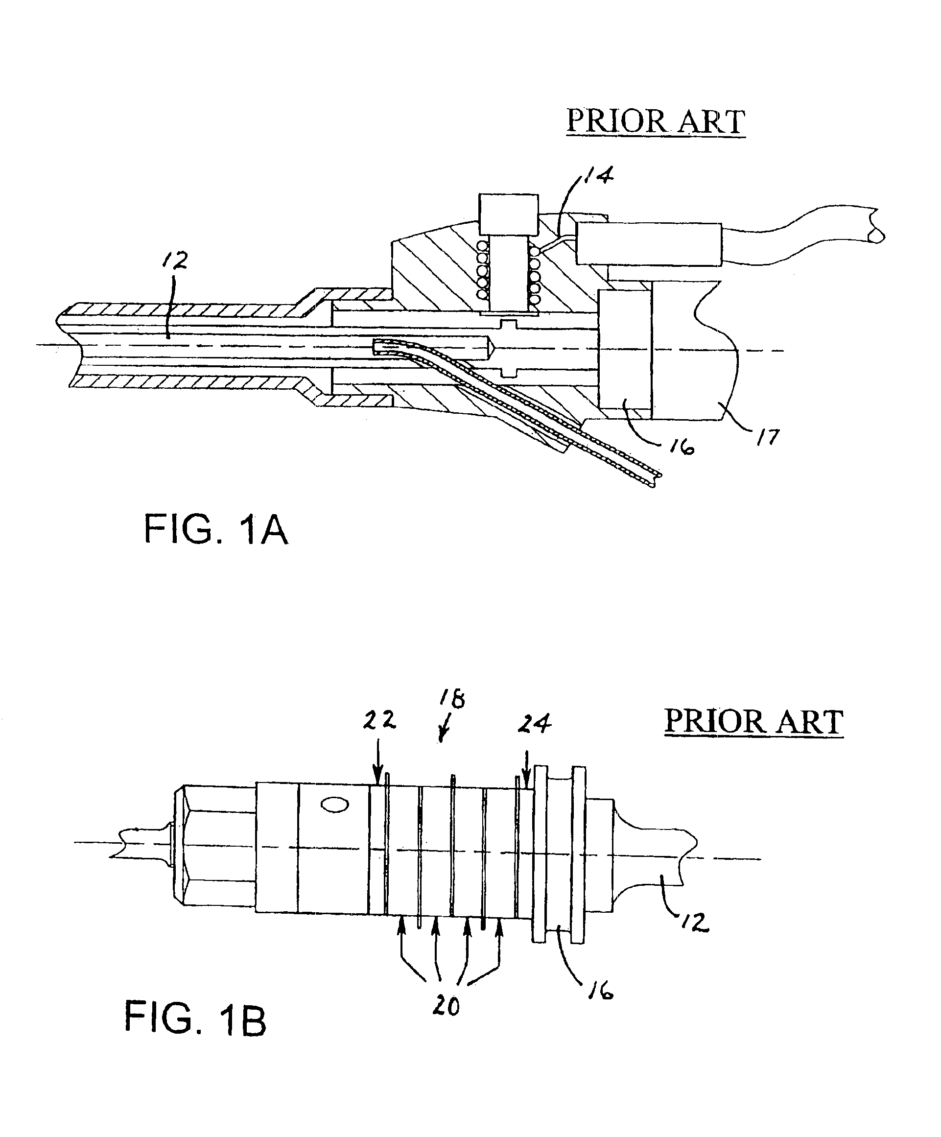 Ultrasonic medical treatment device for RF cauterization and related method