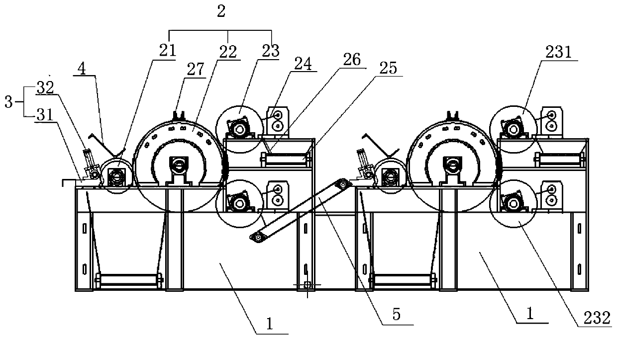 Cashmere carding machine